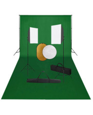 Kit de studio photo boîtes à lumière toile de fond réflecteur | Mobilier & Déco