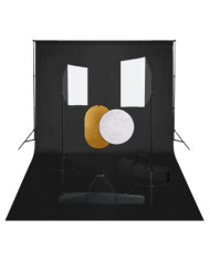 Kit de studio photo boîtes à lumière toile de fond réflecteur | Mobilier & Déco