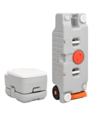 Ensemble de toilette et réservoir d'eau de camping portable | Mobilier & Déco