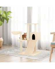 Arbre à chat avec griffoirs en sisal Crème 82 cm | Mobilier & Déco