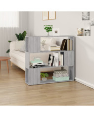 Bibliothèque/Séparateur de pièce Sonoma gris 100x24x94 cm | Mobilier & Déco