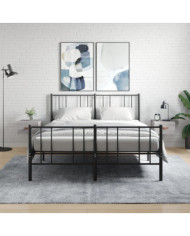 Tables de chevet murales 2 pcs sonoma gris 35x35x20 cm | Mobilier & Déco