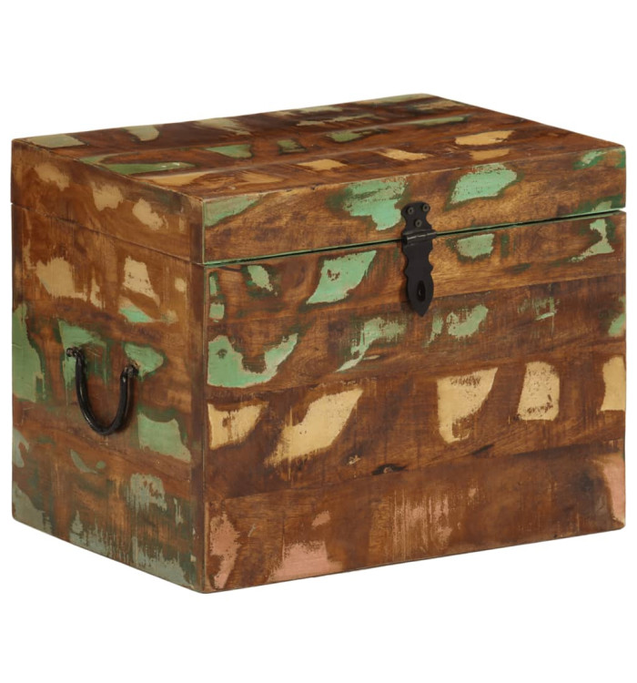 Boîtes de rangement Bois massif de récupération | Mobilier & Déco