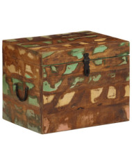 Boîtes de rangement Bois massif de récupération | Mobilier & Déco