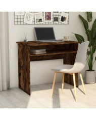 Bureau Chêne fumé 90x50x74 cm Bois d'ingénierie | Mobilier & Déco