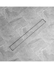 Drain de douche linéaire 930x140 mm acier inoxydable | Mobilier & Déco