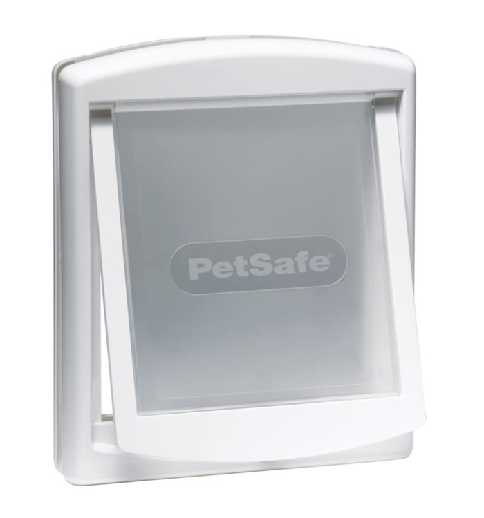 PetSafe Porte à 2 voies pour chiens 740 Medium 26,7 x 22,8 cm Blanc | Mobilier & Déco
