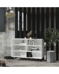 Buffet blanc 103,5x35x70 cm bois d'ingénierie | Mobilier & Déco