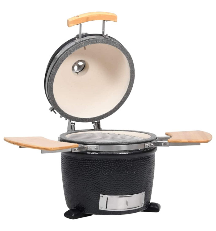 Kamado Barbecue au charbon de bois en céramique 44 cm | Mobilier & Déco