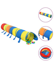 Tunnel de jeu pour enfants Multicolore 245 cm Polyester | Mobilier & Déco