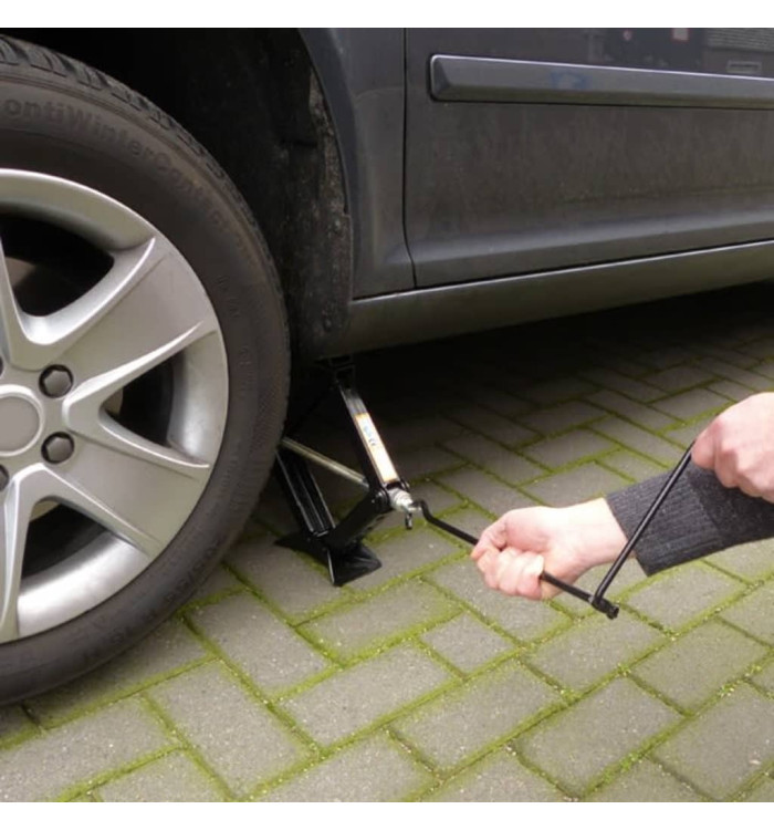 Carpoint Cric à vis en losange 1500 kg Noir | Mobilier & Déco