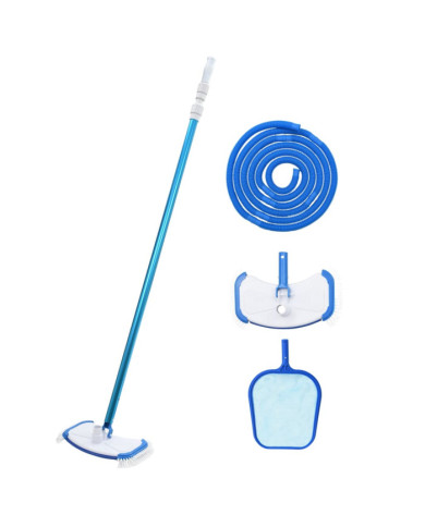 Kit d'entretien de piscine 4 pcs | Mobilier & Déco