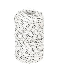 Corde de bateau tressé Blanc 2 mmx100 m Polyester | Mobilier & Déco