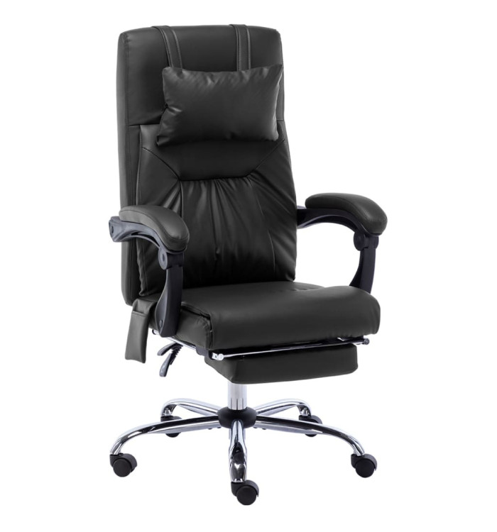 Chaise de bureau de massage Noir Similicuir | Mobilier & Déco