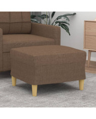 Repose-pied Marron 60x50x41 cm Tissu | Mobilier & Déco