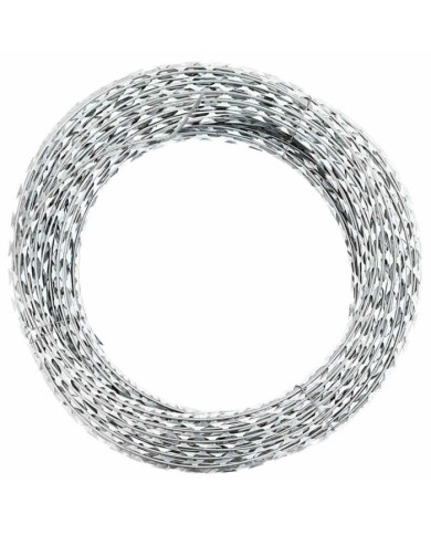Fil barbelé BTO-22 concertina acier galvanisé 150 m | Mobilier & Déco