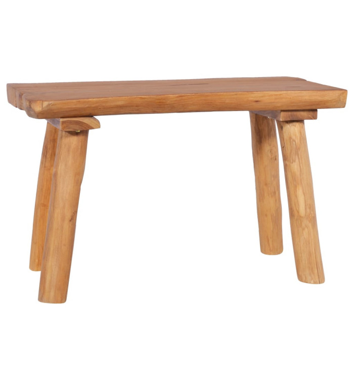 Banc de jardin 80 cm Bois de teck massif | Mobilier & Déco