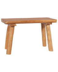 Banc de jardin 80 cm Bois de teck massif | Mobilier & Déco