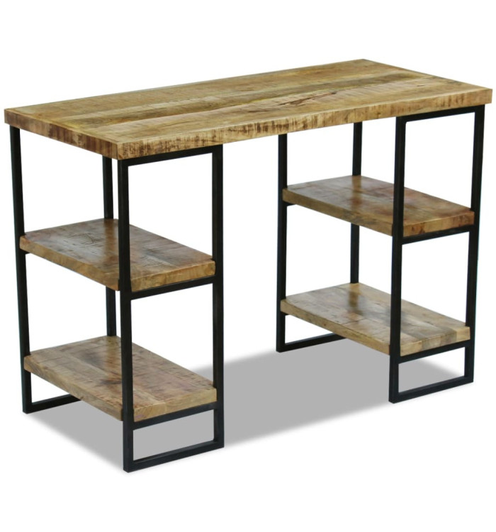 Bureau en bois de manguier 110 x 50 x 76 cm | Mobilier & Déco