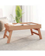 Plateau pliable 55x35x25 cm Bois de teck massif | Mobilier & Déco