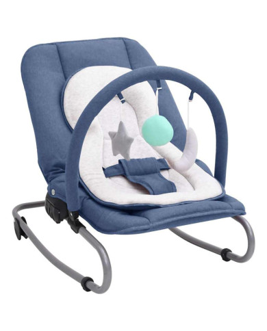 Transat pour bébé Bleu marine Acier | Mobilier & Déco