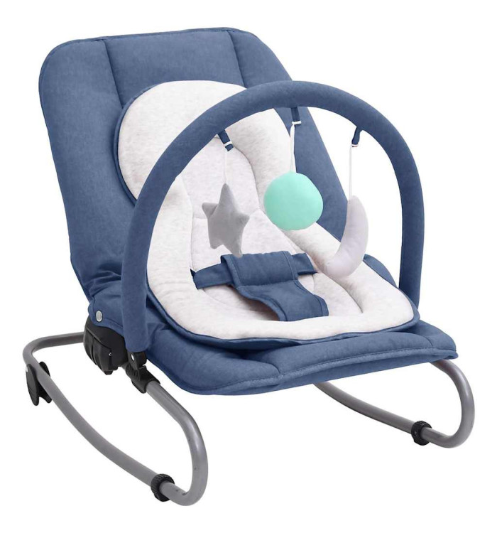 Transat pour bébé Bleu marine Acier | Mobilier & Déco