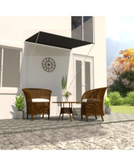 Auvent rétractable 150x150 cm Anthracite | Mobilier & Déco