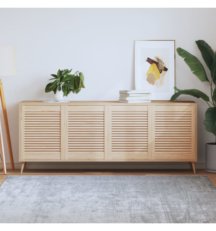 Portes d'armoire à persiennes 4 pcs 61,5x49,4 cm pin massif | Mobilier & Déco