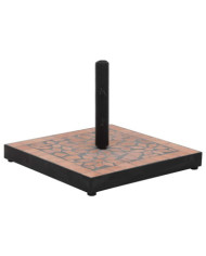 Base de parasol terre cuite carré 12 kg | Mobilier & Déco
