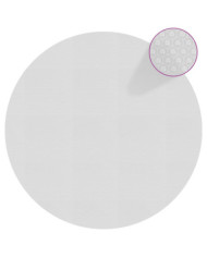 Film solaire de piscine flottant PE 549 cm Gris | Mobilier & Déco
