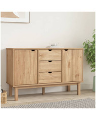Buffet OTTA 113,5x43x73 cm Bois massif de pin | Mobilier & Déco