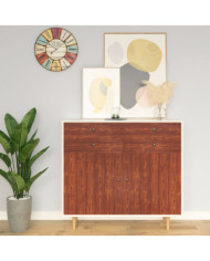 Film autoadhésif pour meubles Acacia 500x90 cm PVC | Mobilier & Déco