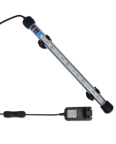 Lampe LED d'aquarium 28 cm Blanc | Mobilier & Déco