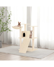 Arbre à chat avec griffoirs en sisal Crème 83 cm | Mobilier & Déco