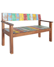 Banc 115 cm Bois de récupération massif | Mobilier & Déco