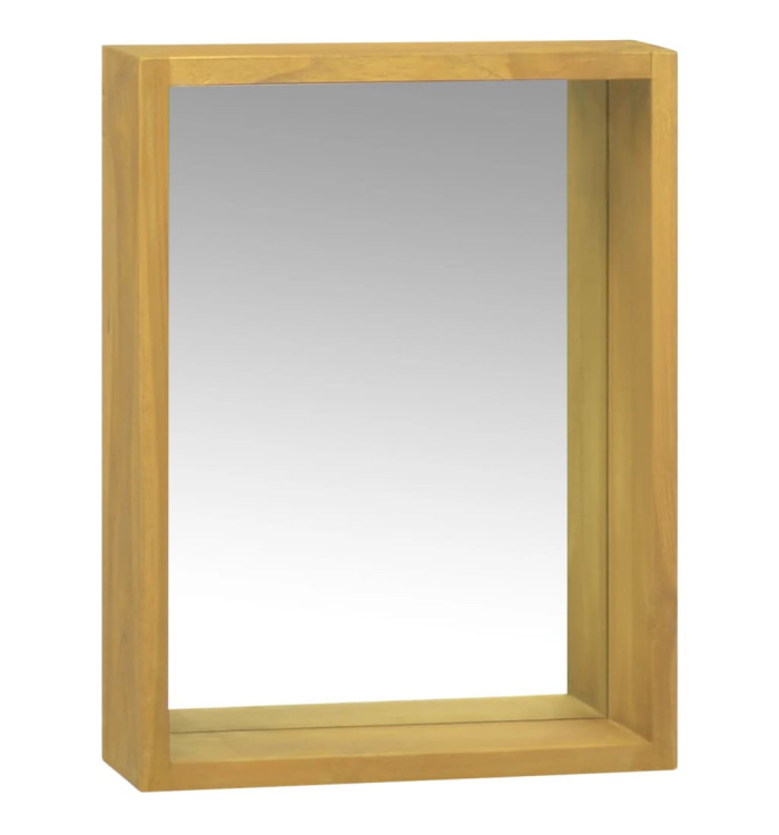Armoire à miroir 30x10x40 cm Bois de teck solide | Mobilier & Déco