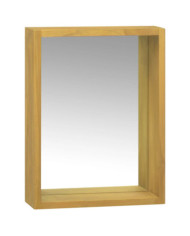Armoire à miroir 30x10x40 cm Bois de teck solide | Mobilier & Déco