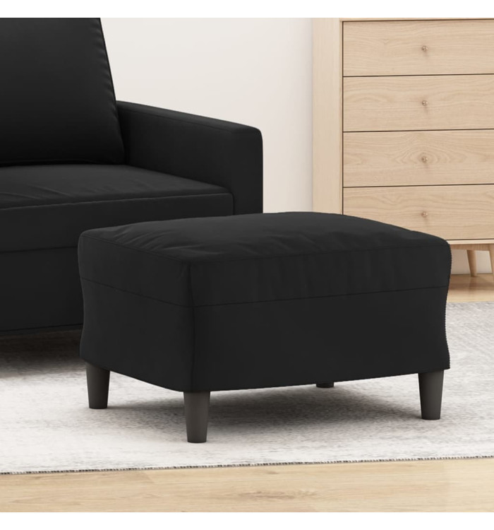 Repose-pied Noir 60x50x41 cm Velours | Mobilier & Déco