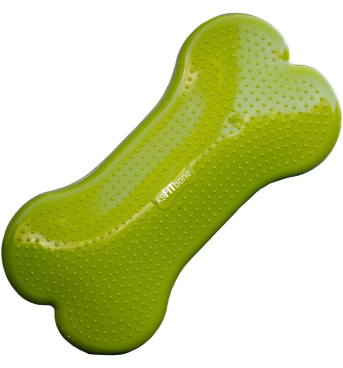 FitPAWS Plate-forme d'équilibre pour animaux K9FITbone PVC Vert | Mobilier & Déco
