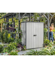 Keter Armoire de rangement de jardin High-Store Plus Gris | Mobilier & Déco
