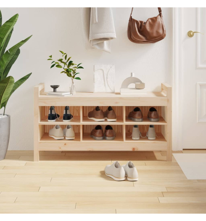 Banc d'entrée 110x40x60 cm Bois de pin massif | Mobilier & Déco