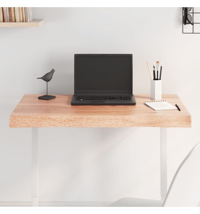 Dessus de table bois massif traité bordure assortie | Mobilier & Déco