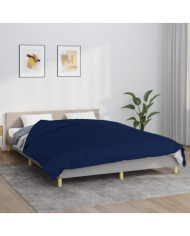 Couverture lestée Bleu 200x230 cm 13 kg Tissu | Mobilier & Déco