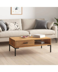 Table basse 90x50x35 cm Bois de pin massif | Mobilier & Déco