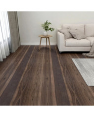 Dalles de plancher autoadhésives 20pcs PVC 1,86 m² marron foncé | Mobilier & Déco