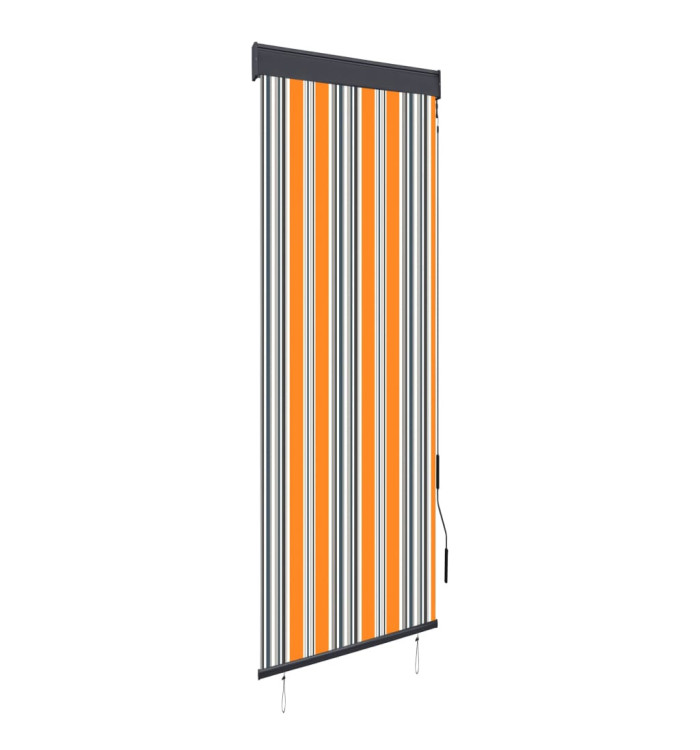 Store roulant d'extérieur 60x250 cm Jaune et bleu | Mobilier & Déco
