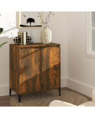 Buffet Chêne fumé 60x35x70 cm Bois d'ingénierie | Mobilier & Déco