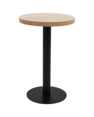 Table de bistro Marron clair 50 cm MDF | Mobilier & Déco
