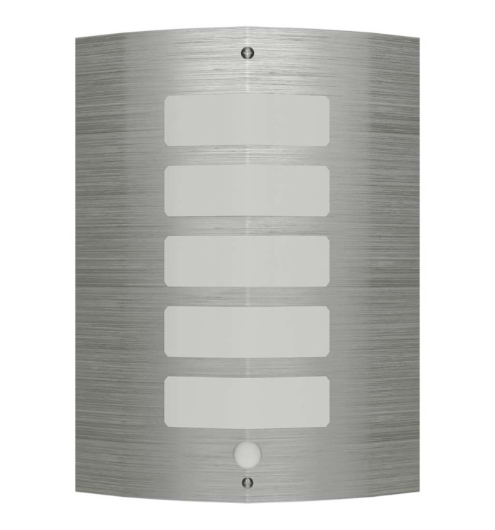 Lampe murale avec capteur de mouvement Acier inoxydable | Mobilier & Déco