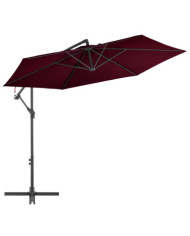 Parasol de jardin en porte-à-faux avec mât en aluminium | Mobilier & Déco
